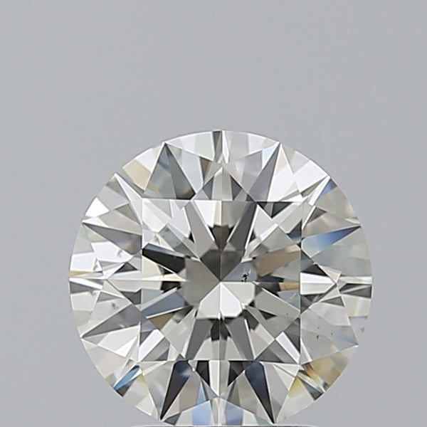 Lab-Grown 2.15 Carat Round Brilliant Diamond color K Clarity SI1 With GIA Certificate, precious stones, engagement diamonds