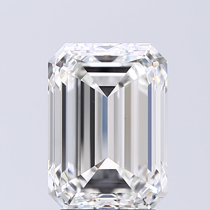 Lab-Grown 2.71 Carat Emerald Cut Diamond color G Clarity VS1 With GIA Certificate, precious stones, engagement diamonds