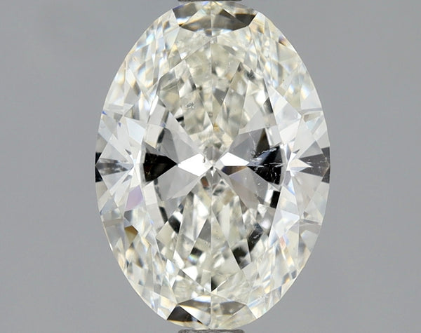 Lab-Grown 1.50 Carat Oval Shape Diamond color I Clarity SI2 With GIA Certificate, precious stones, engagement diamonds