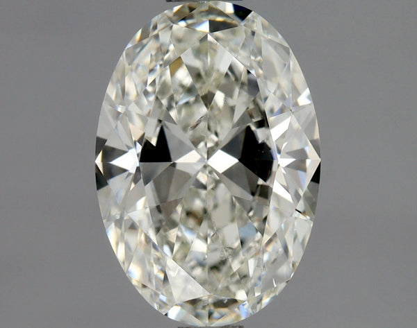 Lab-Grown 1.50 Carat Oval Shape Diamond color I Clarity SI2 With GIA Certificate, precious stones, engagement diamonds