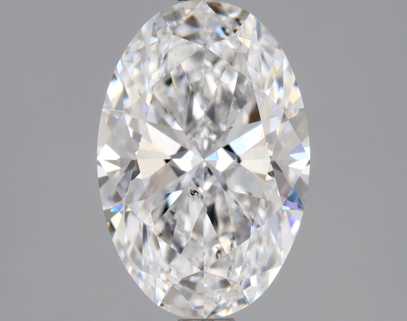 Lab-Grown 1.80 Carat Oval Shape Diamond color D Clarity SI2 With GIA Certificate, precious stones, engagement diamonds