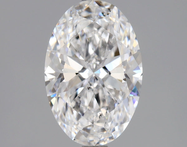 Lab-Grown 1.80 Carat Oval Shape Diamond color D Clarity SI2 With GIA Certificate, precious stones, engagement diamonds