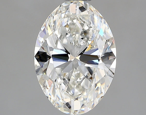 Lab-Grown 1.40 Carat Oval Shape Diamond color H Clarity SI2 With GIA Certificate, precious stones, engagement diamonds