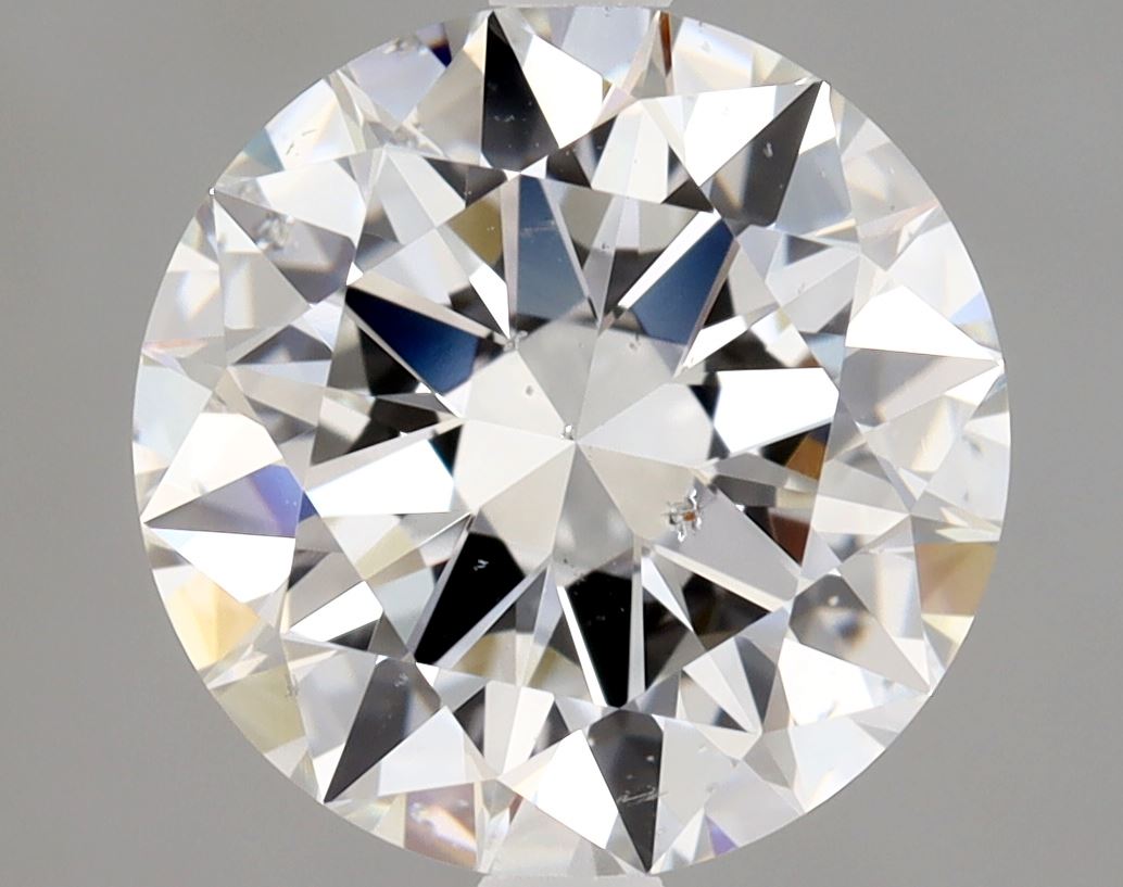 Lab-Grown 2.20 Carat Round Brilliant Diamond color F Clarity SI2 With GIA Certificate, precious stones, engagement diamonds