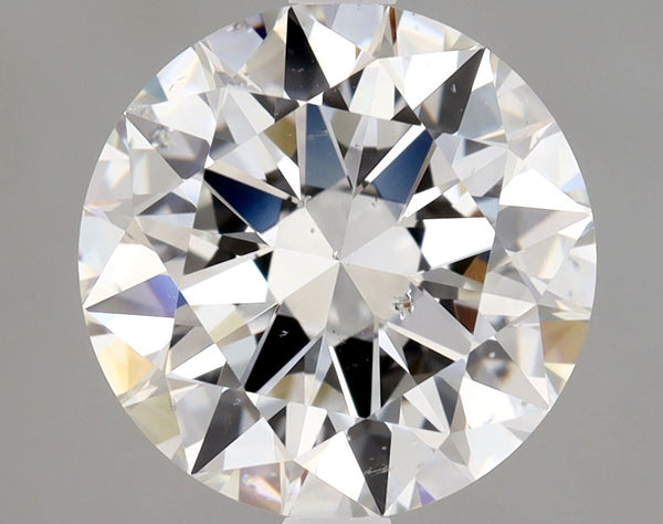 Lab-Grown 2.20 Carat Round Brilliant Diamond color F Clarity SI2 With GIA Certificate, precious stones, engagement diamonds