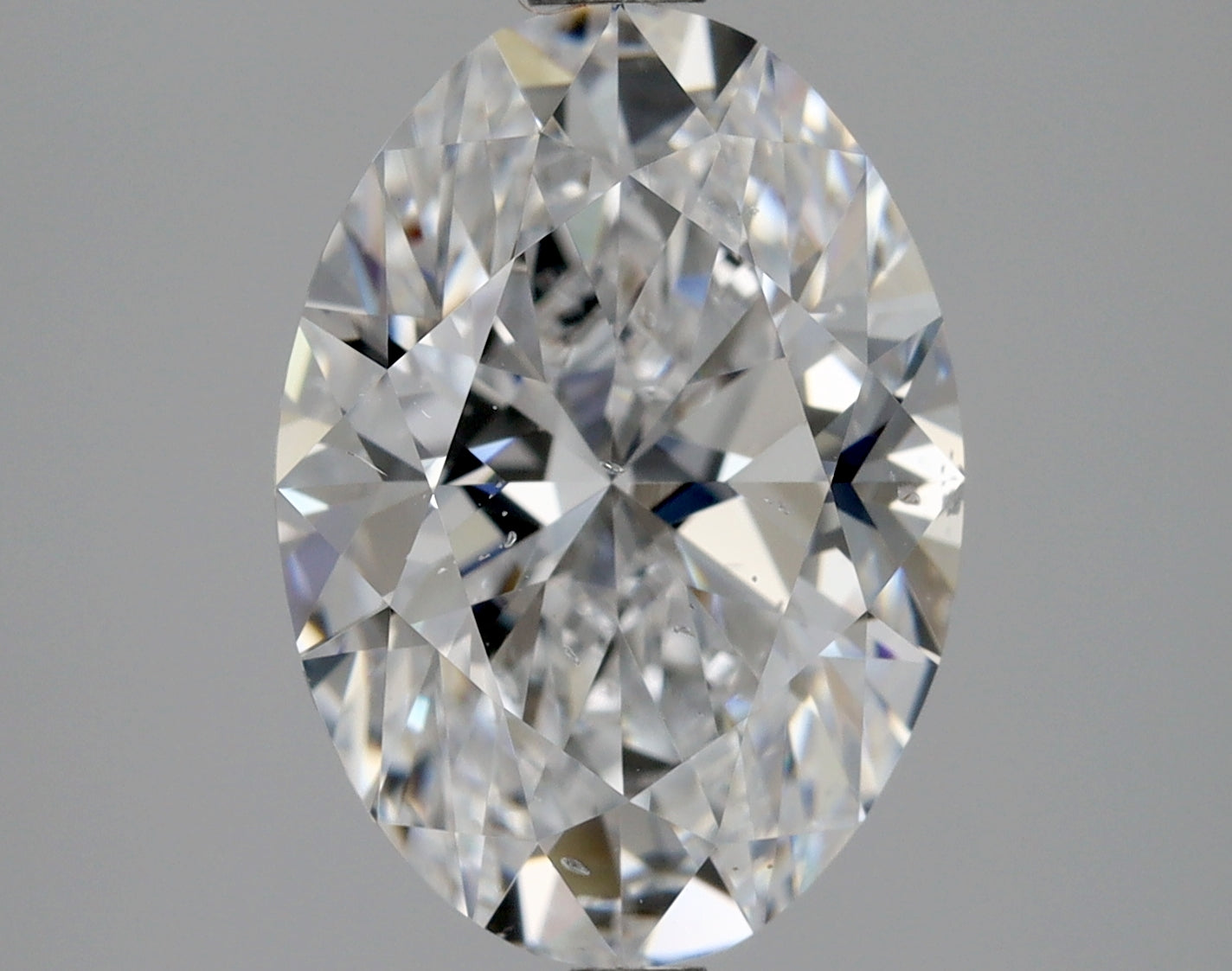 Lab-Grown 2.20 Carat Oval Shape Diamond color D Clarity SI2 With GIA Certificate, precious stones, engagement diamonds