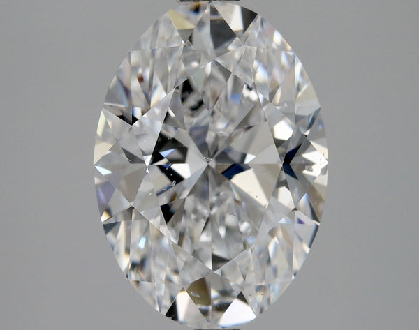 Lab-Grown 2.20 Carat Oval Shape Diamond color D Clarity SI2 With GIA Certificate, precious stones, engagement diamonds