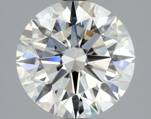 Lab-Grown 2.70 Carat Round Brilliant Diamond color J Clarity SI1 With GIA Certificate, precious stones, engagement diamonds