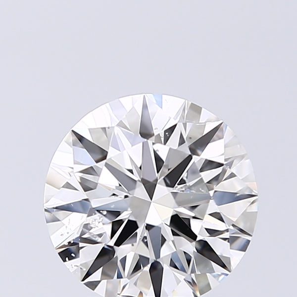 Lab-Grown 2.02 Carat Round Brilliant Diamond color E Clarity SI2 With GIA Certificate, precious stones, engagement diamonds