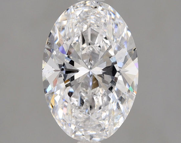 Lab-Grown 2.02 Carat Oval Shape Diamond color D Clarity SI2 With GIA Certificate, precious stones, engagement diamonds