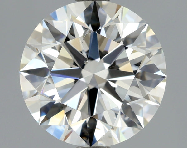 Lab-Grown 2.03 Carat Round Brilliant Diamond color I Clarity SI1 With GIA Certificate, precious stones, engagement diamonds