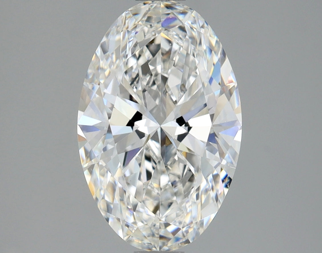 Lab-Grown 1.70 Carat Oval Shape Diamond color F Clarity VS2 With GIA Certificate, precious stones, engagement diamonds