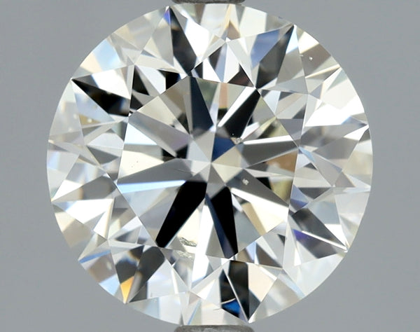 Lab-Grown 2.50 Carat Round Brilliant Diamond color J Clarity SI2 With GIA Certificate, precious stones, engagement diamonds