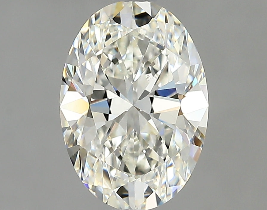 Lab-Grown 1.52 Carat Oval Shape Diamond color I Clarity SI1 With GIA Certificate, precious stones, engagement diamonds