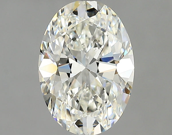 Lab-Grown 1.52 Carat Oval Shape Diamond color I Clarity SI1 With GIA Certificate, precious stones, engagement diamonds