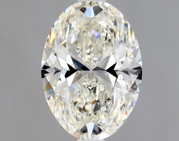 Lab-Grown 1.30 Carat Oval Shape Diamond color J Clarity SI1 With GIA Certificate, precious stones, engagement diamonds