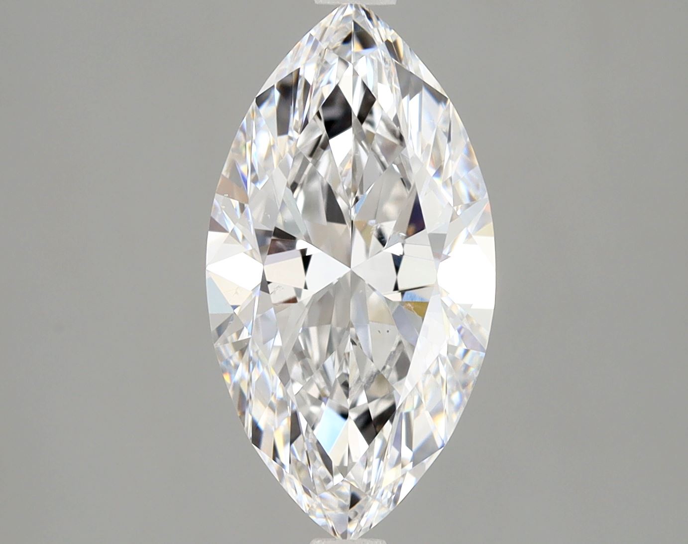 Lab-Grown 2.02 Carat Marquis Shape Diamond color D Clarity SI1 With GIA Certificate, precious stones, engagement diamonds
