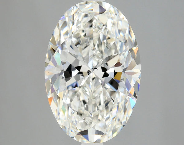 Lab-Grown 2.52 Carat Oval Shape Diamond color H Clarity SI2 With GIA Certificate, precious stones, engagement diamonds