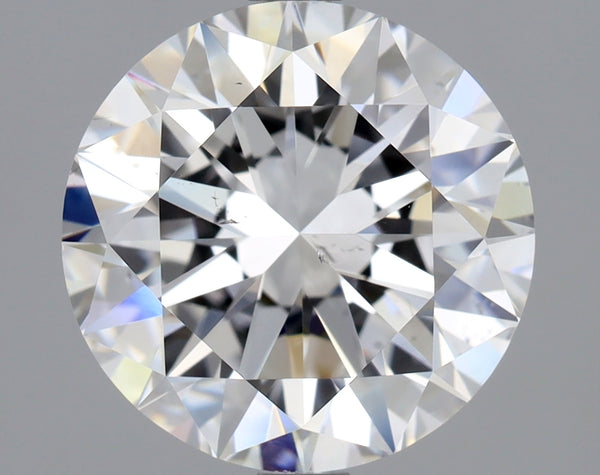 Lab-Grown 2.72 Carat Round Brilliant Diamond color E Clarity SI1 With GIA Certificate, precious stones, engagement diamonds