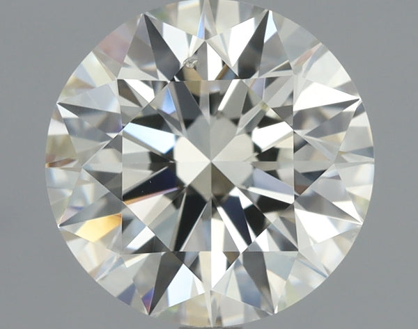 Lab-Grown 1.53 Carat Round Brilliant Diamond color J Clarity SI1 With GIA Certificate, precious stones, engagement diamonds