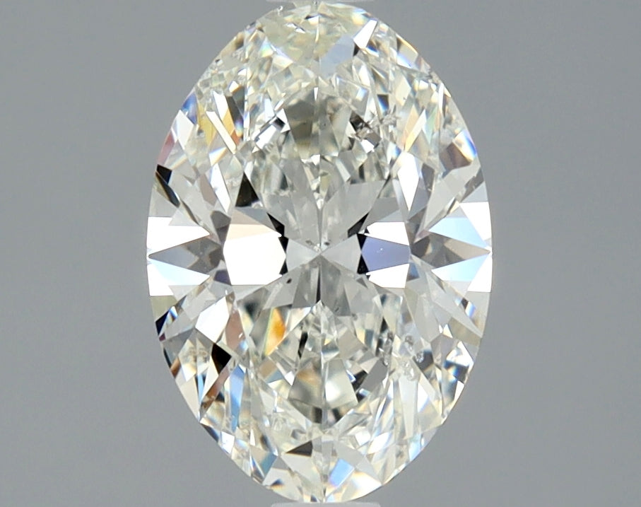 Lab-Grown 1.51 Carat Oval Shape Diamond color I Clarity SI2 With GIA Certificate, precious stones, engagement diamonds