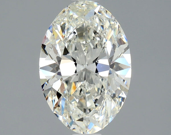 Lab-Grown 1.51 Carat Oval Shape Diamond color I Clarity SI2 With GIA Certificate, precious stones, engagement diamonds
