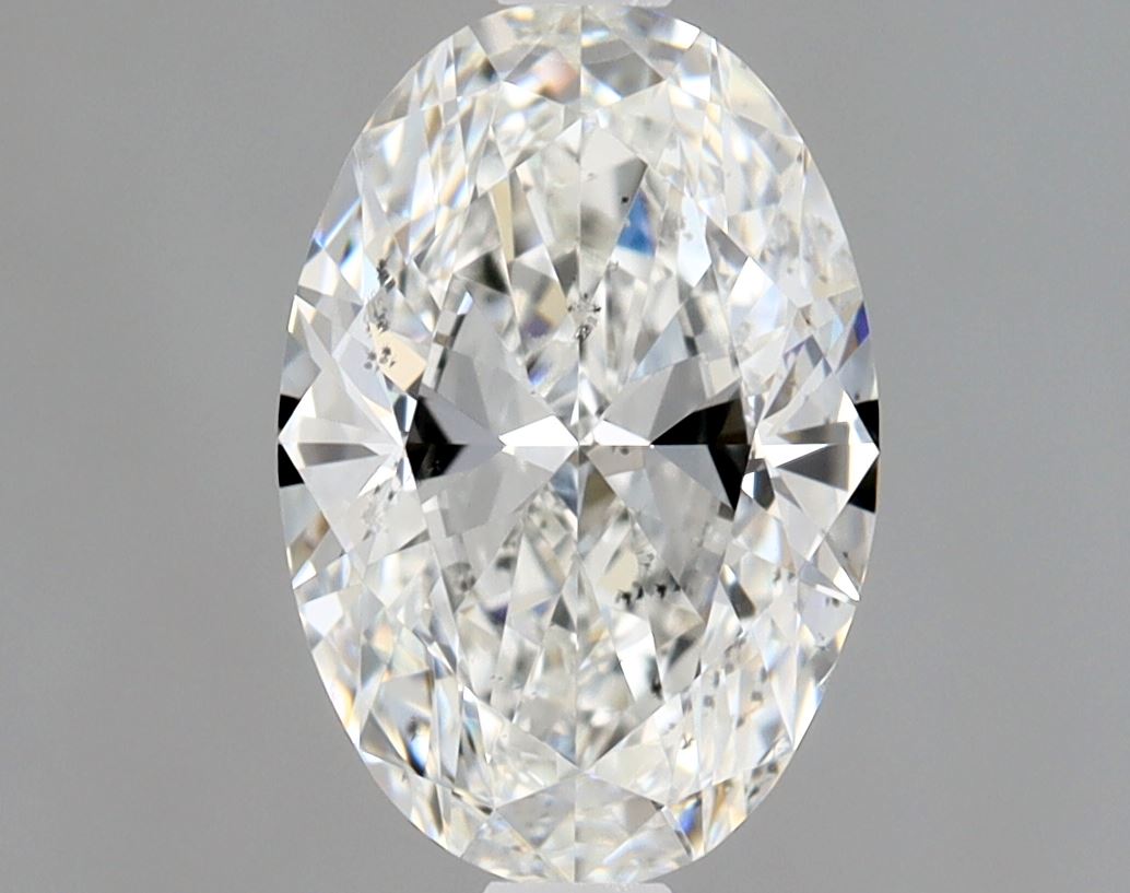 Lab-Grown 1.02 Carat Oval Shape Diamond color G Clarity SI1 With GIA Certificate, precious stones, engagement diamonds