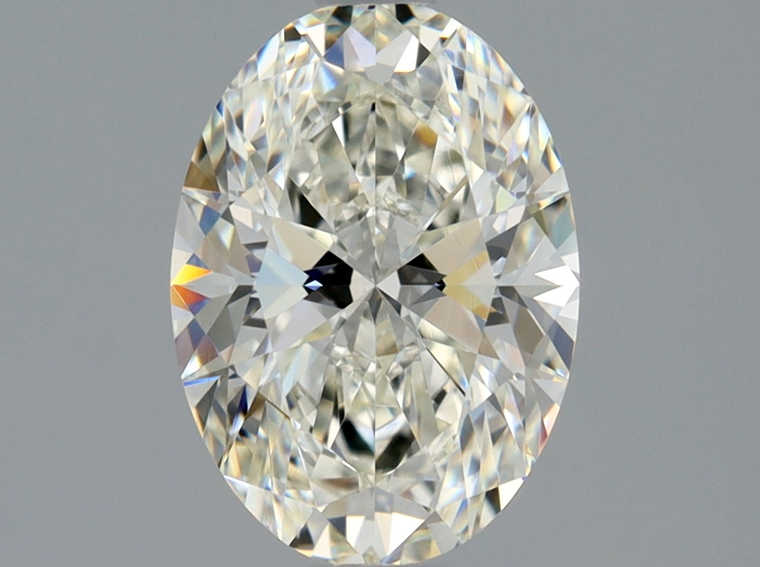 Lab-Grown 1.21 Carat Oval Shape Diamond color J Clarity VS1 With GIA Certificate, precious stones, engagement diamonds