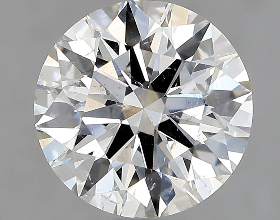 Lab-Grown 2.02 Carat Round Brilliant Diamond color G Clarity SI2 With GIA Certificate, precious stones, engagement diamonds