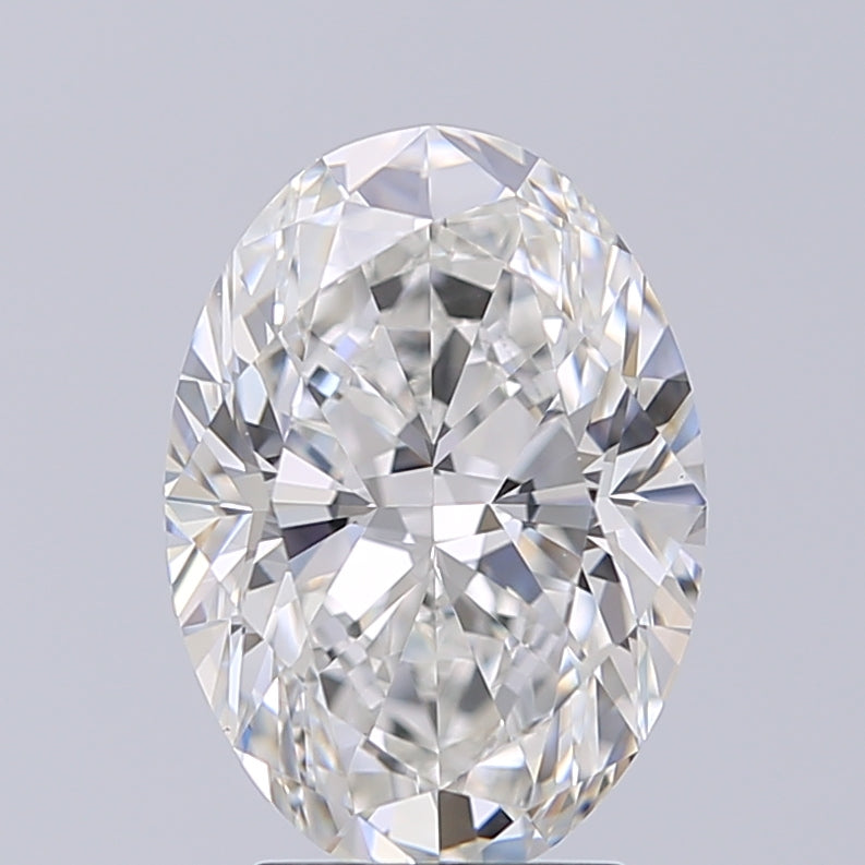 Lab-Grown 2.70 Carat Oval Shape Diamond color G Clarity VS1 With GIA Certificate, precious stones, engagement diamonds