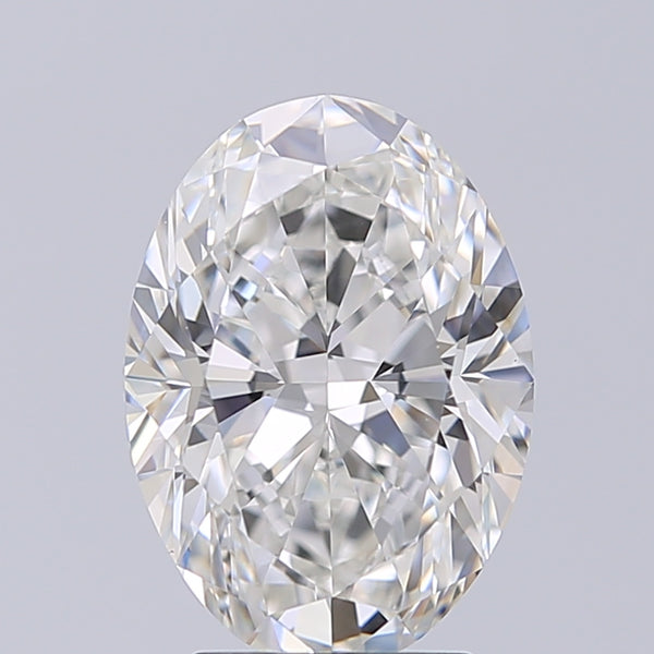 Lab-Grown 2.70 Carat Oval Shape Diamond color G Clarity VS1 With GIA Certificate, precious stones, engagement diamonds