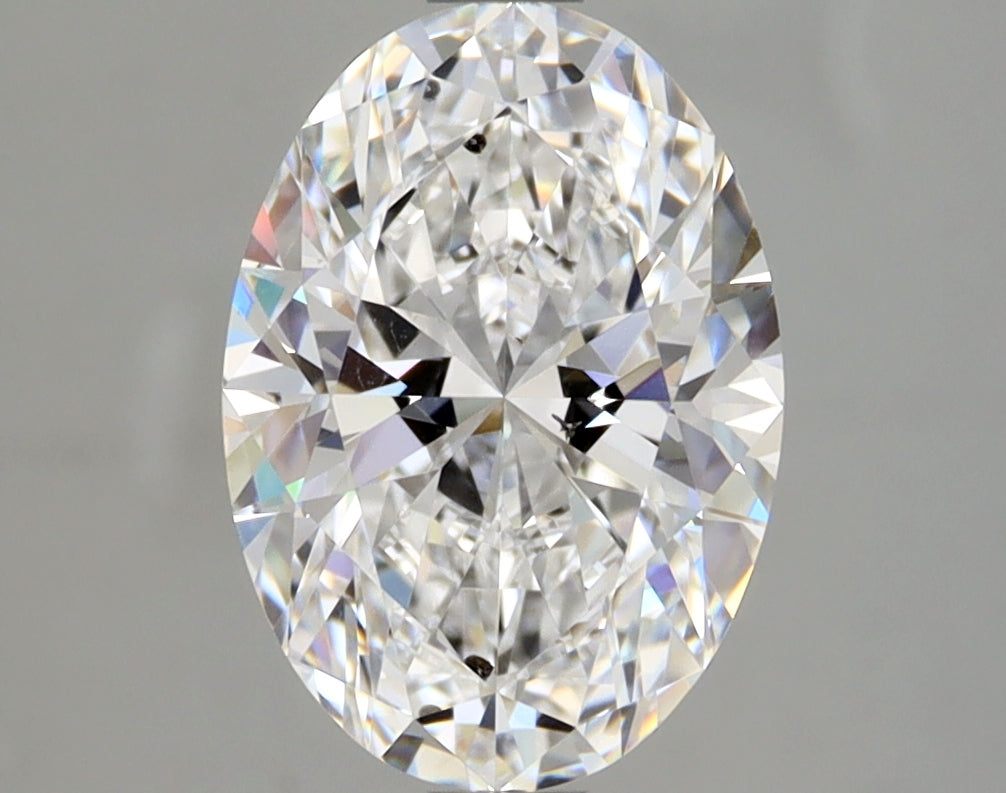 Lab-Grown 1.70 Carat Oval Shape Diamond color D Clarity SI1 With GIA Certificate, precious stones, engagement diamonds
