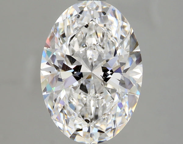Lab-Grown 1.70 Carat Oval Shape Diamond color D Clarity SI1 With GIA Certificate, precious stones, engagement diamonds