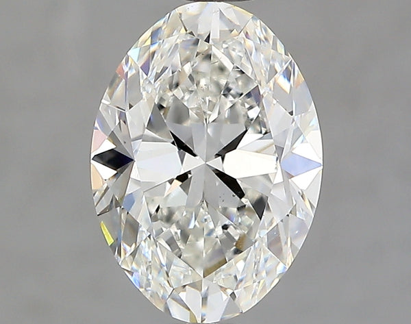 Lab-Grown 1.70 Carat Oval Shape Diamond color G Clarity SI1 With GIA Certificate, precious stones, engagement diamonds