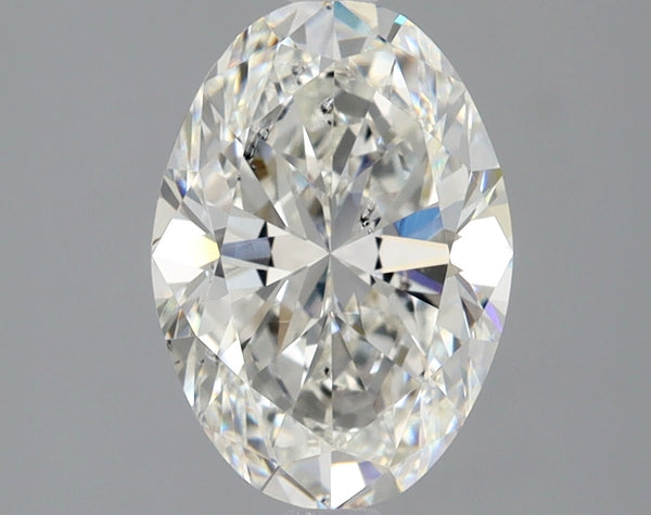 Lab-Grown 1.90 Carat Oval Shape Diamond color H Clarity SI2 With GIA Certificate, precious stones, engagement diamonds