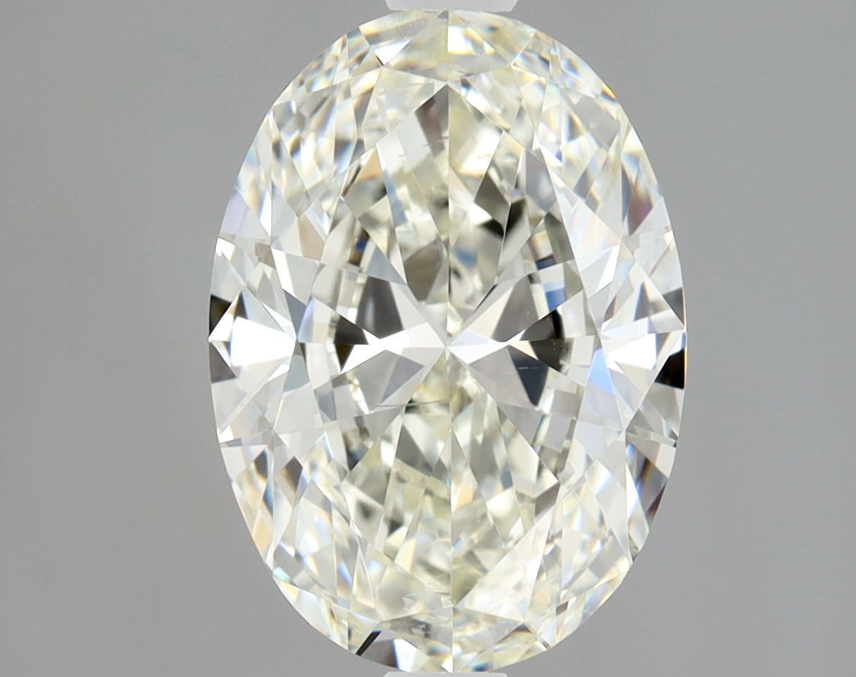 Lab-Grown 1.50 Carat Oval Shape Diamond color J Clarity SI2 With GIA Certificate, precious stones, engagement diamonds