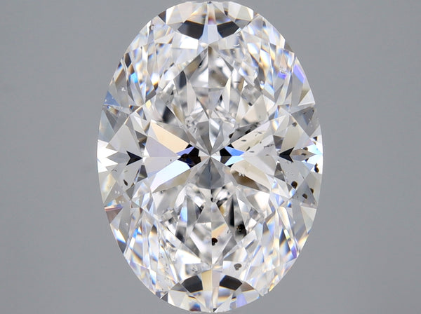 Lab-Grown 2.52 Carat Oval Shape Diamond color D Clarity SI2 With GIA Certificate, precious stones, engagement diamonds