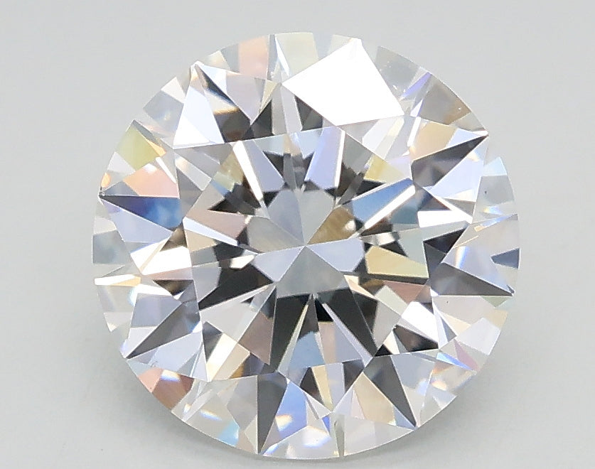 Lab-Grown 2.03 Carat Round Brilliant Diamond color E Clarity VS1 With GIA Certificate, precious stones, engagement diamonds