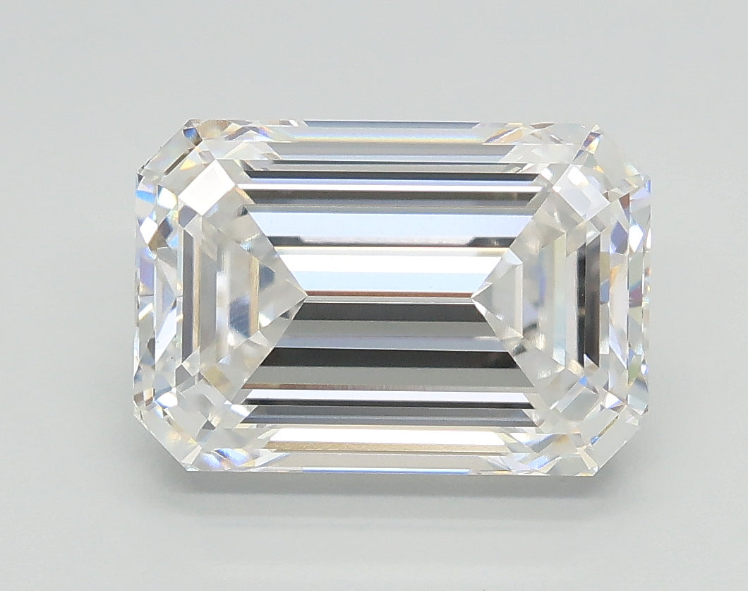 Lab-Grown 3.03 Carat Emerald Cut Diamond color F Clarity VS1 With GIA Certificate, precious stones, engagement diamonds