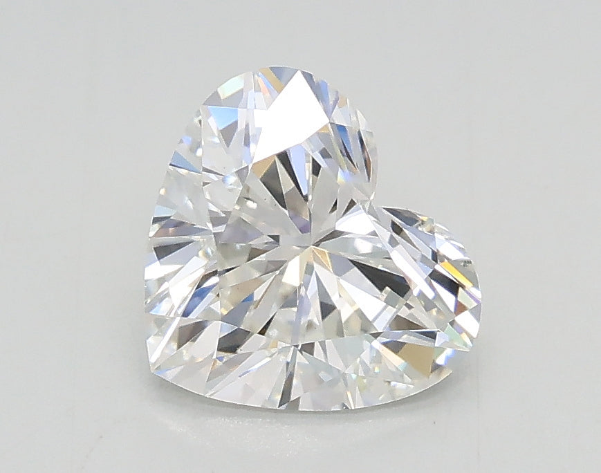 Lab-Grown 1.02 Carat Heart Shape Diamond color E Clarity VS1, precious stones, engagement diamonds