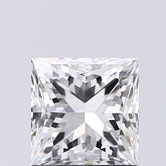 Lab-Grown 1.01 Carat Princess Cut Diamond color D Clarity VS1, precious stones, engagement diamonds