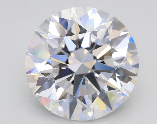 Lab-Grown 2.51 Carat Round Brilliant Diamond color D Clarity VS2, precious stones, engagement diamonds