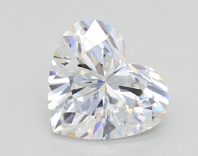 Lab-Grown 1.02 Carat Heart Shape Diamond color D Clarity VVS2 With GIA Certificate, precious stones, engagement diamonds