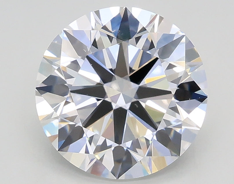 Lab-Grown 2.02 Carat Round Brilliant Diamond color D Clarity VS2, precious stones, engagement diamonds