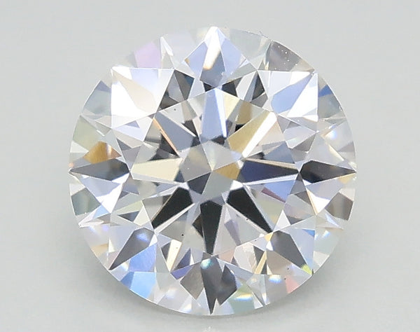 Lab-Grown 1.41 Carat Round Brilliant Diamond color D Clarity VS2, precious stones, engagement diamonds