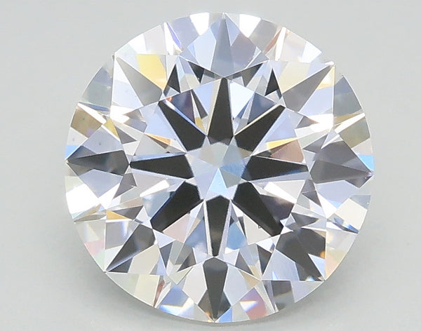 Lab-Grown 2.03 Carat Round Brilliant Diamond color D Clarity VS1, precious stones, engagement diamonds