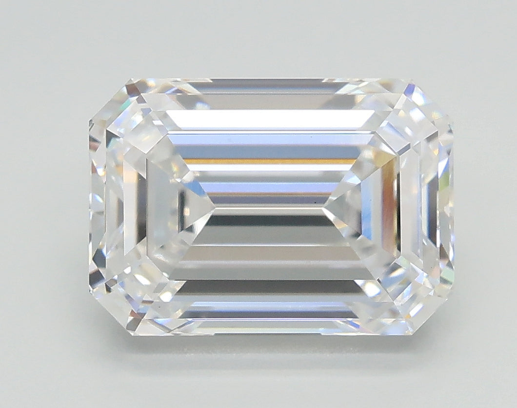 Lab-Grown 3.52 Carat Emerald Cut Diamond color D Clarity VS1 With GIA Certificate, precious stones, engagement diamonds