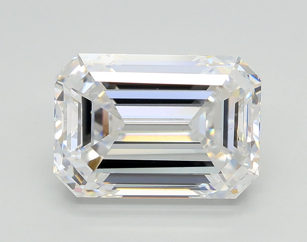 Lab-Grown 3.02 Carat Emerald Cut Diamond color D Clarity VS2 With GIA Certificate, precious stones, engagement diamonds