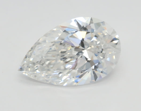 Lab-Grown 1.01 Carat Pear Shape Diamond color E Clarity VS1 With GIA Certificate, precious stones, engagement diamonds