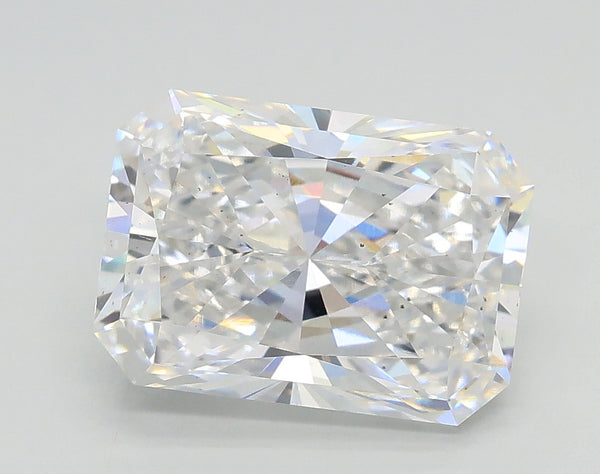 Lab-Grown 2.53 Carat Radiant Cut Diamond color E Clarity SI1, precious stones, engagement diamonds